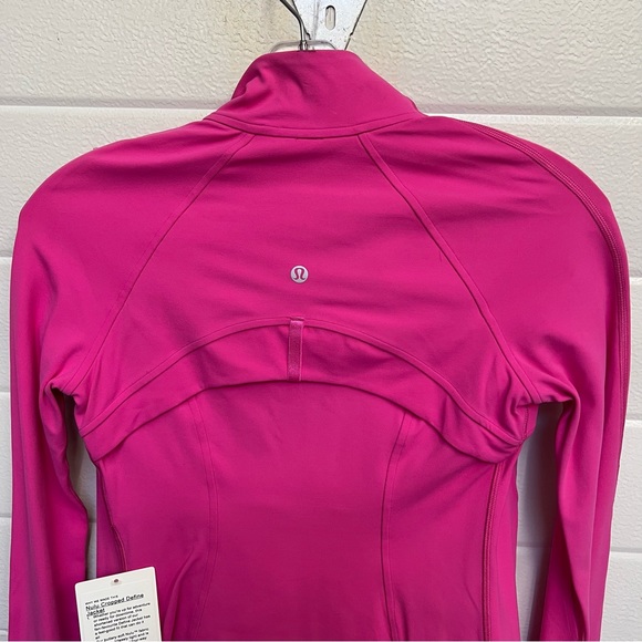 NWT Lululemon Nulu Cropped Define Jacket - Sonic Pink - Picture 8 of 8